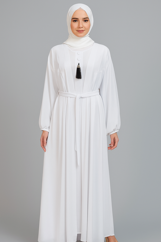 Double Zoom Abaya