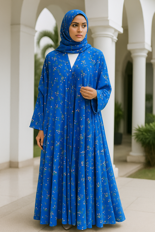 Printed Abaya